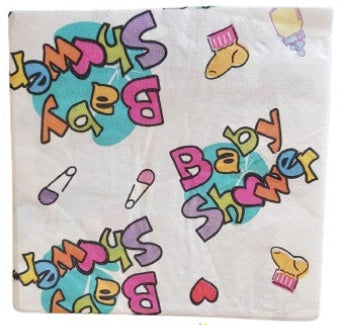Unisex Baby Shower Luncheon Napkins (20)