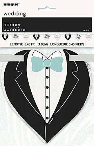 Mr & Mrs Cutout Banner