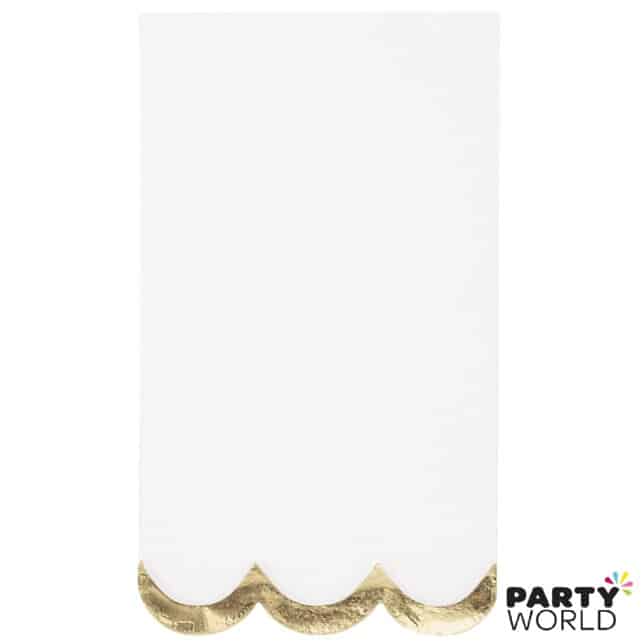 Pink and Gold Champagne Hooray Dinner Napkins (16pk)