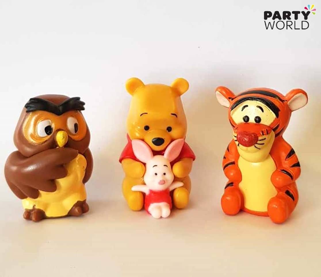 Winnie The Pooh Figurines - Pooh, Christopher Robin & Piglet