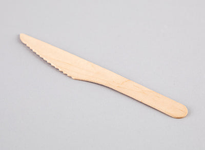 Wooden Biodegradable Knives 100pk