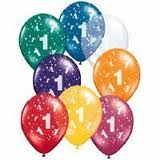 Balloon Single 1st Birthday Assorted