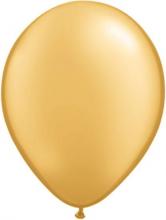 Quality Balloons 25pk, Metallic Gold