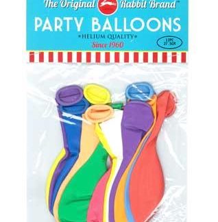Party Balloons 12pk Assorted