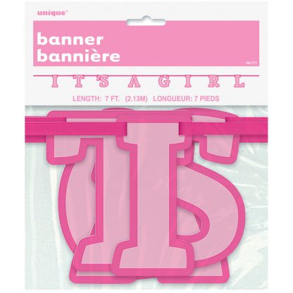 Hanging Banner - It's a girl