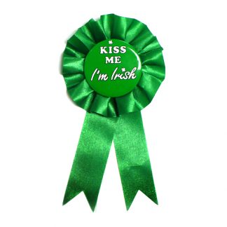 St. Patricks Ribbon-Kiss me I'm Irish