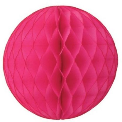 Honeycomb Ball Hot Pink 25cm