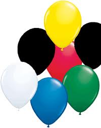 Party Balloons 100pk Assorted Colours