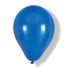 Party Balloons 100pk Blue