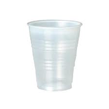 Plastic Insert Cup 200ml White 50pk