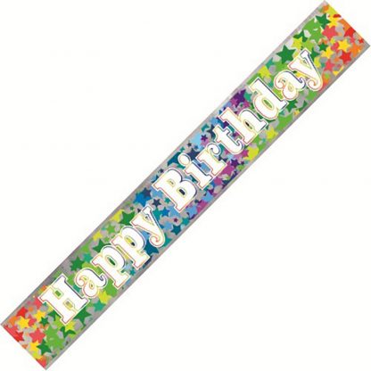 Banner Happy Birthday - Stars