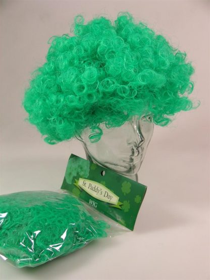 St. Patricks Curly Wig