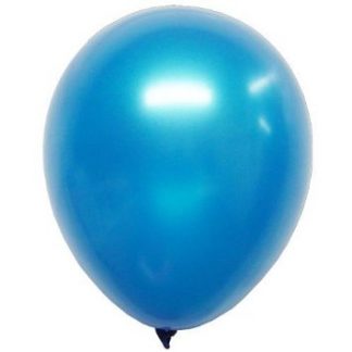 Quality Balloons 25pk, Metallic Blue