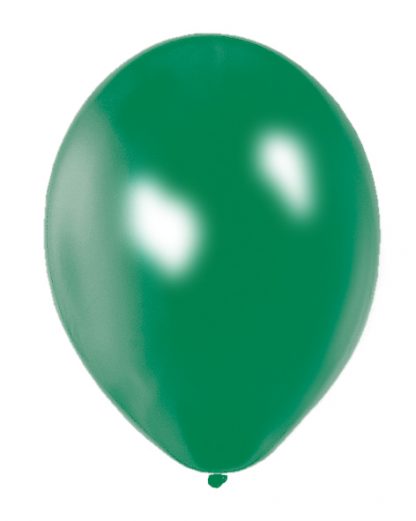 Quality Balloons 100pk, Metallic Green