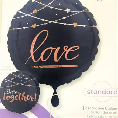 Foil Balloon 18" Navy - Better Together