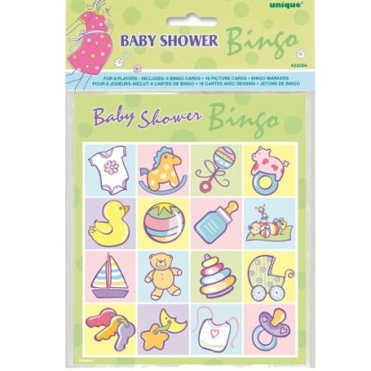 Baby Shower Bingo 8pk