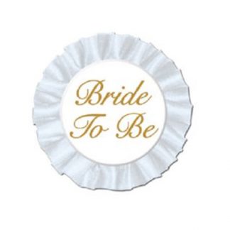 Bride to Be satin Badge