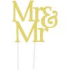Same-Gender Wedding Cake Topper