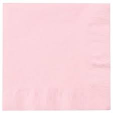 Lunch Napkins 50pk - Pink