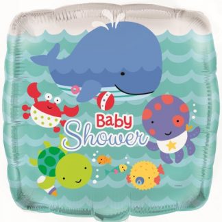 Foil Balloon 18" Baby Shower Under the Sea