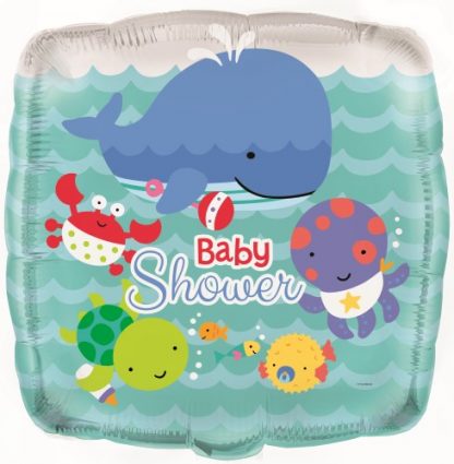Foil Balloon 18" Baby Shower Under the Sea