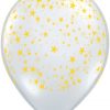 Balloon Single Gold Stars