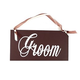 Groom - Wooden Sign
