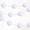 White Honeycomb Garland - 2 mtrs