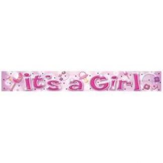 'It's a girl' Banner