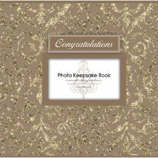 Keepsake Book Congratulations Gold