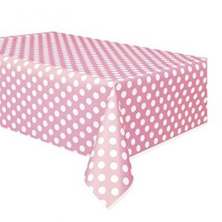 Table Cover Rectangle - Dots Lovely Pink