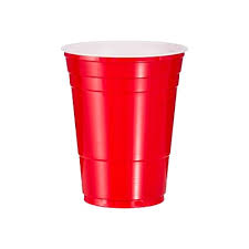 Red Plastic Cups 25pk - Solo