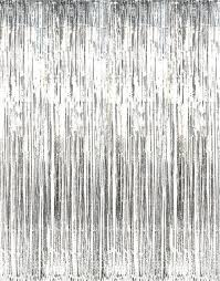 Foil Fringe Curtain Silver 910mm x 2.4m