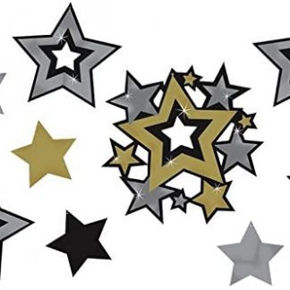 Assorted Star Cut Out
