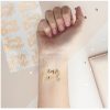 Team Bride Tattoos 16pk - Rose Gold
