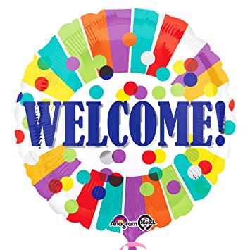 Foil Balloon 18" Welcome