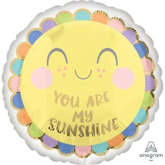 Foil Balloon 18" You Are My Sunshine