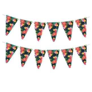 Floral Bunting Reusable 6m