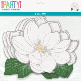 White Flower Placemat 8pk