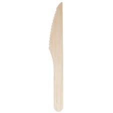 Wooden Biodegradable Knives 100pk