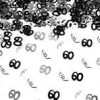 Scatter Confetti 60 - Black and Silver