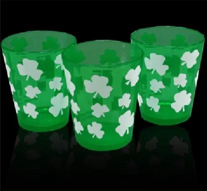 St. Patricks Day - Shamrock Shot Glass 6pk