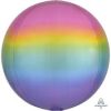 Balloon Orbz 16" Ombre Rainbow